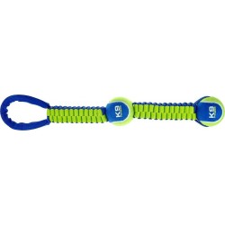 NC K9 Fitness Par Zeus Balle De Tennis Ballistic Twist Tirer Double 50,8 Cm