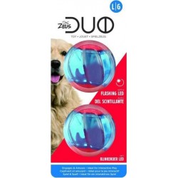 NC Zeus Duo Ball, 6,3cm Avec Led, 2pc