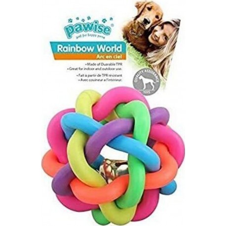 NC Pawise Rainbow Word Jouet En Forme De Balle 10,5 Cm