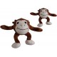 NC Pawise Happy Boucer Jouet En Forme De Singe 16 Cm