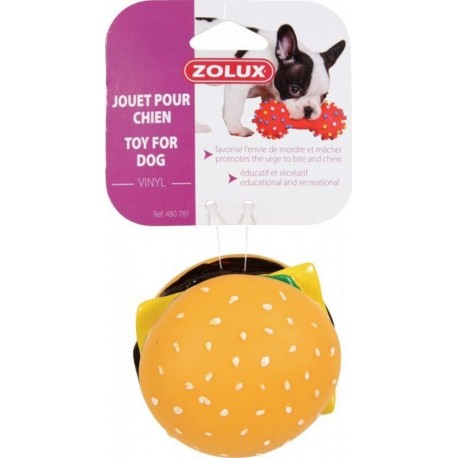 NC Jouet Hamburger Vinyl 8cm