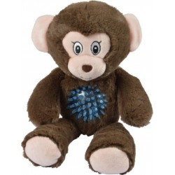 NC Jouet Peluche Singe Avec Balle Pour Chien