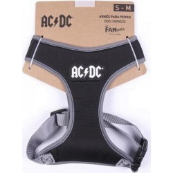 NC Harnais Pour Chien Acdc Noir M/l