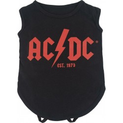 NC T-shirt Pour Chien Acdc