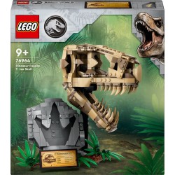 LEGO 76964 Jurassic World Les Fossiles de Dinosaures Le Crâne du T. Rex