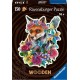 RAVENSBURGER Puzzle en bois 150 pièces Renard coloré le jeu