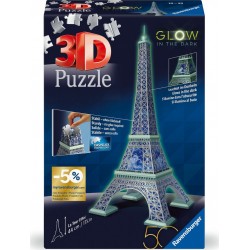 RAVENSBURGER Puzzle 3D Edition 50 ans Tour Eiffel 216 pièces la boîte