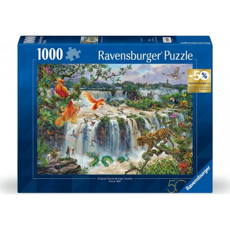 RAVENSBURGER Puzzle 1000 pièces Chute d'eau, Edition 50 ans la boîte