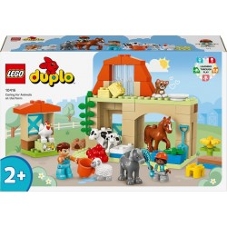 LEGO 10416 DUPLO Town Prendre Soin des Animaux de la Ferme