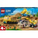 LEGO 60391 City Les Camions de Chantier et la Grue à Boule de Démolition