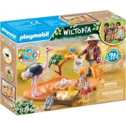 PLAYMOBIL Explorateurs et nid d'autruche