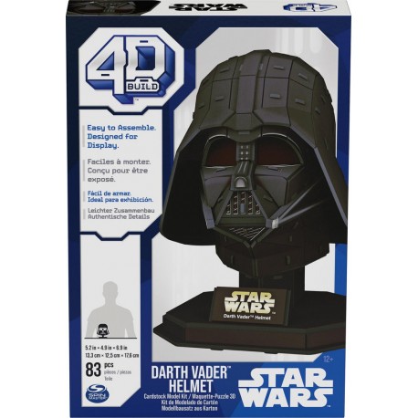 Star Wars Puzzle Casque Dark Vador 4D