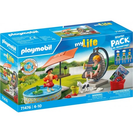 PLAYMOBIL 71476 Jeu Maman et enfant avec fauteuil suspendu