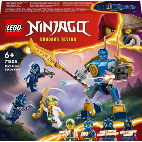 LEGO 71805 NINJAGO Pack de Combat le Robot de Jay