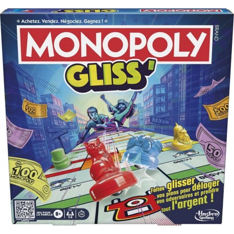 HASBRO Jouet de société Monopoly Gliss