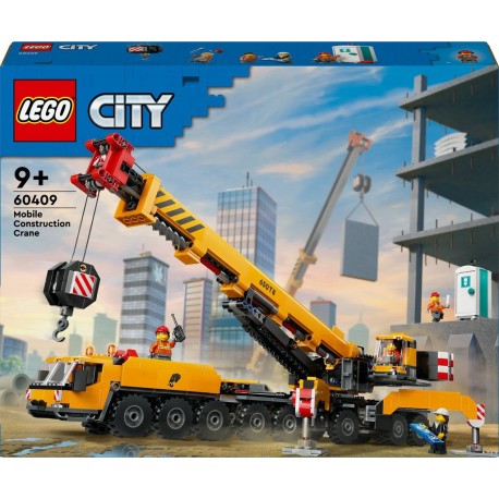 LEGO 60409 City La grue de chantier mobile jaune