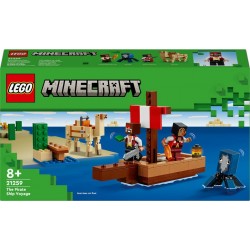 LEGO 21259 Minecraft Le voyage du bateau pirate