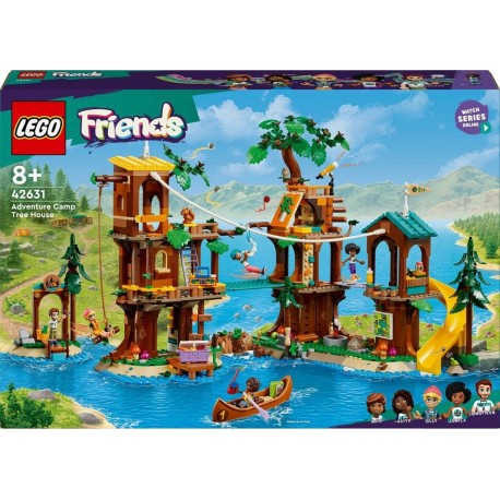 LEGO 42631 Friends La cabane dans l’arbre de la base de loisirs