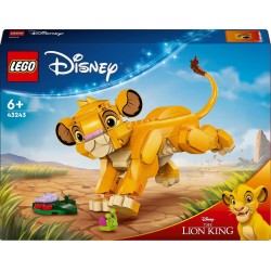 LEGO 43243 Disney Classic Simba, le bébé du Roi lion