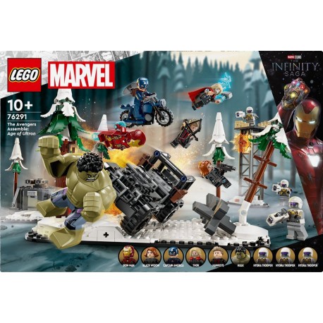 LEGO 76291 Marvel Avengers Rassemblement L’ère d’Ultron