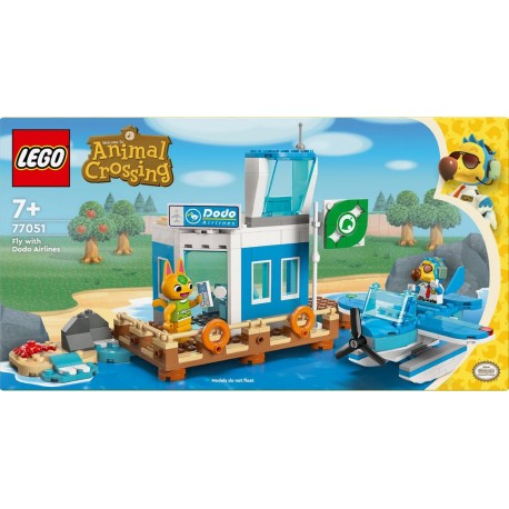 LEGO 77051 Animal Crossing Voyage aérien avec Dodo Airlines