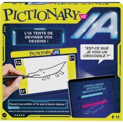 IA MATTEL GAMES Jeu de société Pictionary vs la boîte