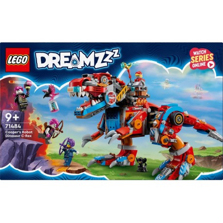 LEGO 71484 DREAMZzz Le Robot Dinosaure C-Rex de Cooper