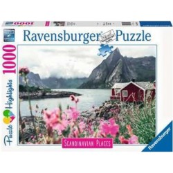 Ravensburger Puzzle 1000 P Reine, Lofoten, Norvège (puzzle Highlights)