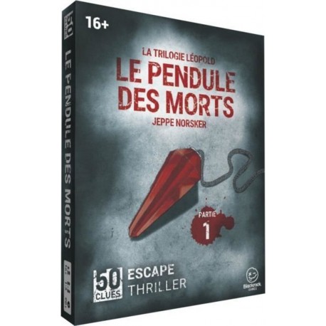 Blackrock Games 50 Clues Le Pendule Des Morts Jeux De Société Blackrock Games