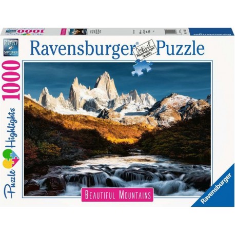 Ravensburger Puzzle 1000 P Le Fitz Roy, Patagonie (puzzle Highlights)