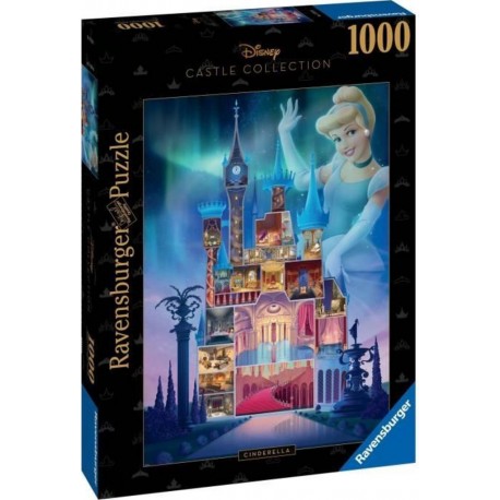 Disney -princess-puzzle 1000 Pieces Cendrillon (collection Château Princ.)-4005556173310-a Partir De 14 Ans