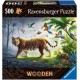 Ravensburger Puzzle En Bois Rectangulaire 500 Pcs Tigre De La Jungle