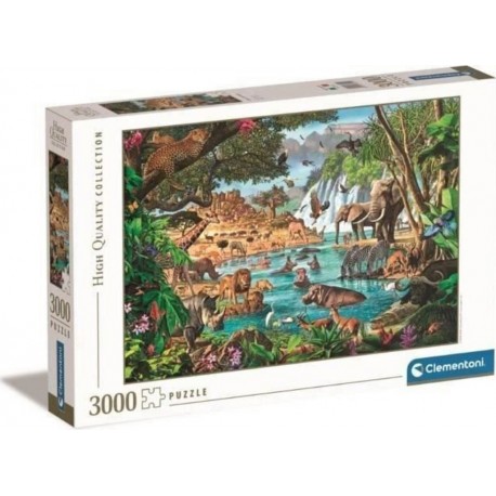 Clementoni Puzzle 3000 Pieces African Waterhole