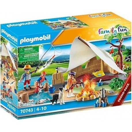 PLAYMOBIL 70743 Famille De Campeurs