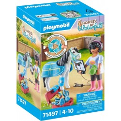 PLAYMOBIL Jeux d'imitation Thérapeute et cheval