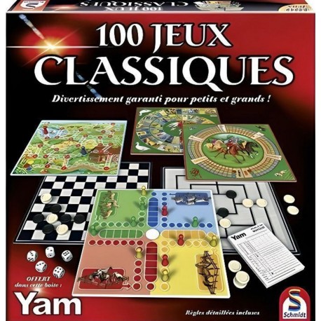 Schmidt Coffret 100 Jeux Classiques Jeux De Société And Spiele