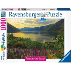 Ravensburger Puzzle 1000 P Fjord En Norvège (puzzle Highlights)