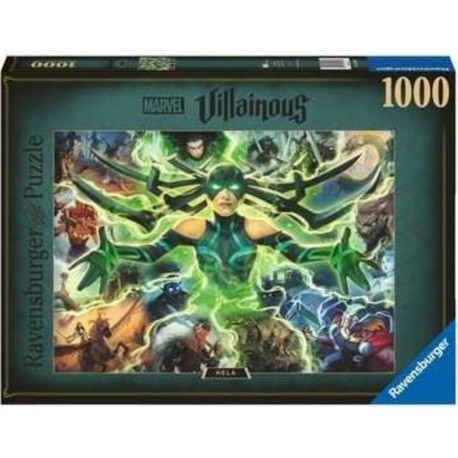 Ravensburger Puzzle 1000 P Hela (collection Marvel Villainous)