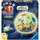 Ravensburger Puzzle 3d Rond 72 P Illuminé Minions 2