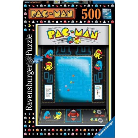 Ravensburger Puzzle 500 Pièces Jeu D'arcade Pac-man