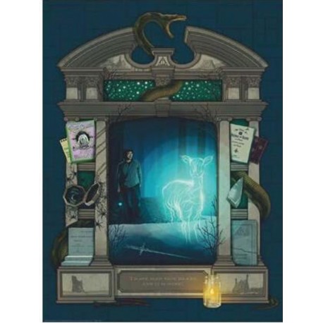 Ravensburger Puzzle 1000 P Harry Potter Et Les Reliques De La Mort 1 (collection Harry Potter Minalima)