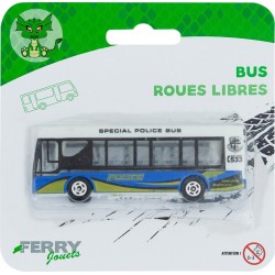 NC Jouet Mini Bus Metal 9 Cm