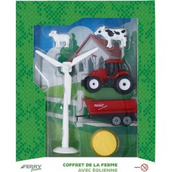 NC Jouet Coffret A Ferme Avec Eolienne