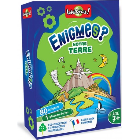 NC Jeu Educatif Enigmes Notre Terre