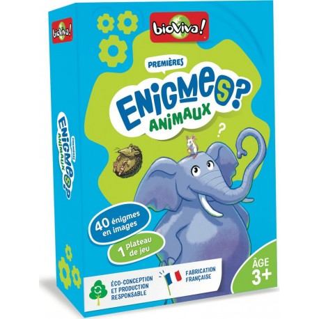 NC Jeu Educatif Mes premières énigmes Animaux