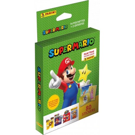 NC Stickers Super Mario stickers, blister 14 + 2 pochettes