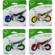 NC Jouet Moto Cross Metal Roues Libres