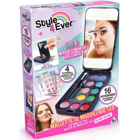 NC Jouet Mallette De Maquillage Led