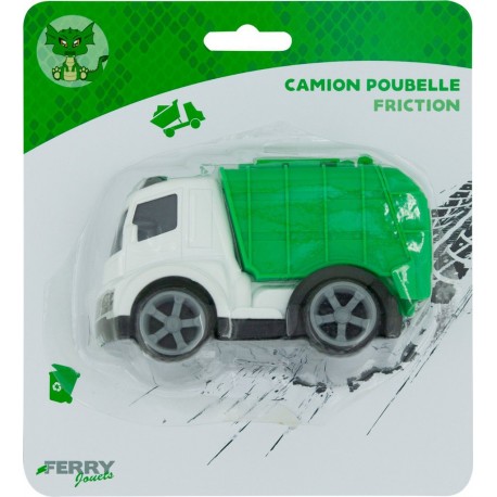 NC Jouet camion poubelle 12cm friction 302001 le jouet