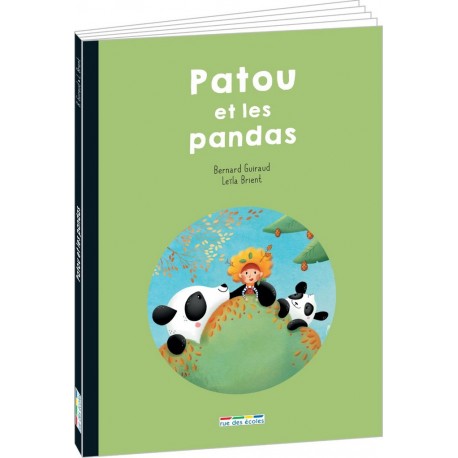 NC Livre Patou et les pandas de Bernard Guiraud et Leïla Brient